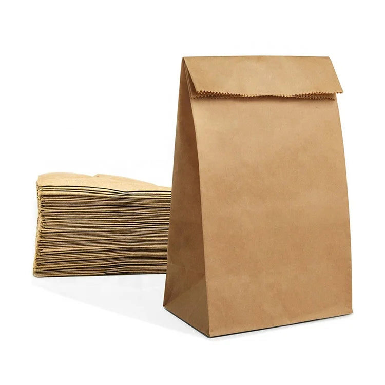 China Manufacturer Wholesale Eco Friendly extra Large Kraft Paper Grocery Bag