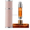 5ml Sample Hot Stamping Glass Pump Sprayer Custom Logo Luxury Mini Travel Refillable Perfume Bottle