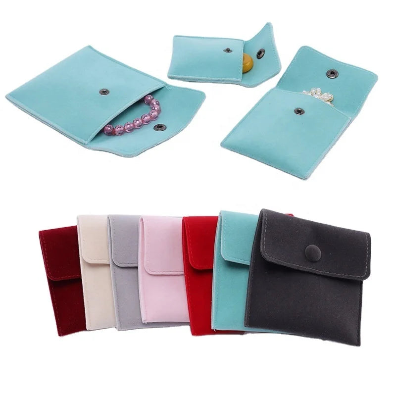 2026 Wholesale Custom Velvet Luxury Ring Bracelet Earring Necklace Boxes Jewelry Packaging