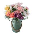 O-X818 Wholesale Silk Chrysanthemum 2 Heads Colorful White Pink Chrysanthemum Flower for Home Wedding Decoration
