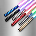 China Factory Million Sales Player Experience Edition Metal Hilt Heavy Duel Fire Blade Smooth Swing Baselit Neopixel Lightsaber