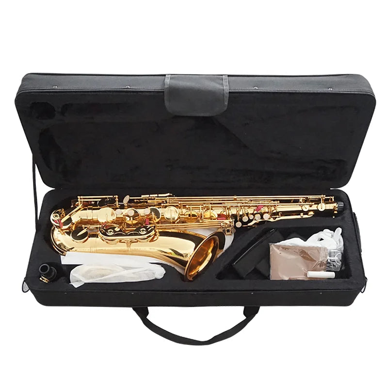 Aiersi Brand Custom Wind Instruments Alto Sax Golden Saxophone Factory Directly Supply Wind Instruments for Sale