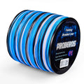 Braided Fishing Line 8 Strands Camouflage Green Blue Line 1000m Pe Strong 8 Weaves Braided Fishing Ropes
