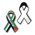 In Stock Customize Palestine Design Metal Soft Enamel Magnetic 3M Sticker Brooch Lapel Pin