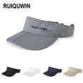RUIQUWIN Summer Foldable Visor Cap Lightweight Quick Dry Sunscreen Sports Sun Hat for Outdoor Cycling Golf Baseball Activity