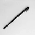 Hot Sell Dual Double End Eyebrow Brush 2 In1 Eyelash Makeup Brush With Steel Eyebrow Comb Black Private Label Brow Brush