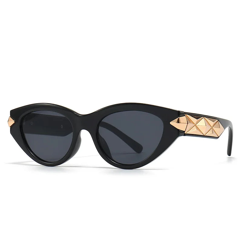 Ins Trend Cat Eye Frames Custom Own logo Hot Fashion Modern Designer Sunglasses Women Wholesale High Quality Lentes De Sol Uv400