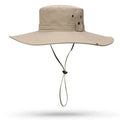 SH-0054 Outdoor Bucket Hat Wide Brim Quick Dry Fishing Safari Cap for Men & Women UPF 50+ Sun Protection for Ski & Party