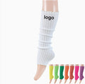 Factory Women's Sock Boots Warm Knitted Knee Thermal Heated Sleeve  Candy Color Winter Leg Warmers
