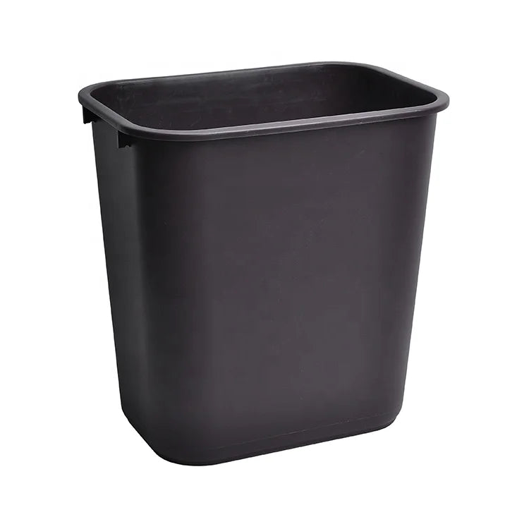 26L Straight Trash Bin for Room Plastic Kitchen Dustbin Cleaning Without Lid Dustbin Waste Bin