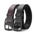 Factory Direct Sales Wholesale Classic Alloy Pin Buckle Casual Belt High Quality Custom Men Leather Belts Waterproof Adjustable
