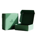 Custom Eco-friendly Green Corrugated Board Matt Lamination Shipping Box for Clothing Sock Mailer Packaging