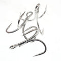Wholesale 6018 3/0 5X Fishing Treble Hooks Fishing Tackle High Carbon Steel Rock Ocean Beach PICTURE Boat Origin Type Reservoir