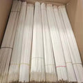 Wholesale Dyed  Natural White Peacock Stick Stem Peacock Feathers for Fly Tying Material Fishing Accessory DIY Natural Craft