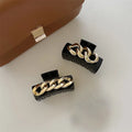 Newest Fashion Elegant Women Geometric Hair Pin Vintage Chain Metal Hair Claw Clip