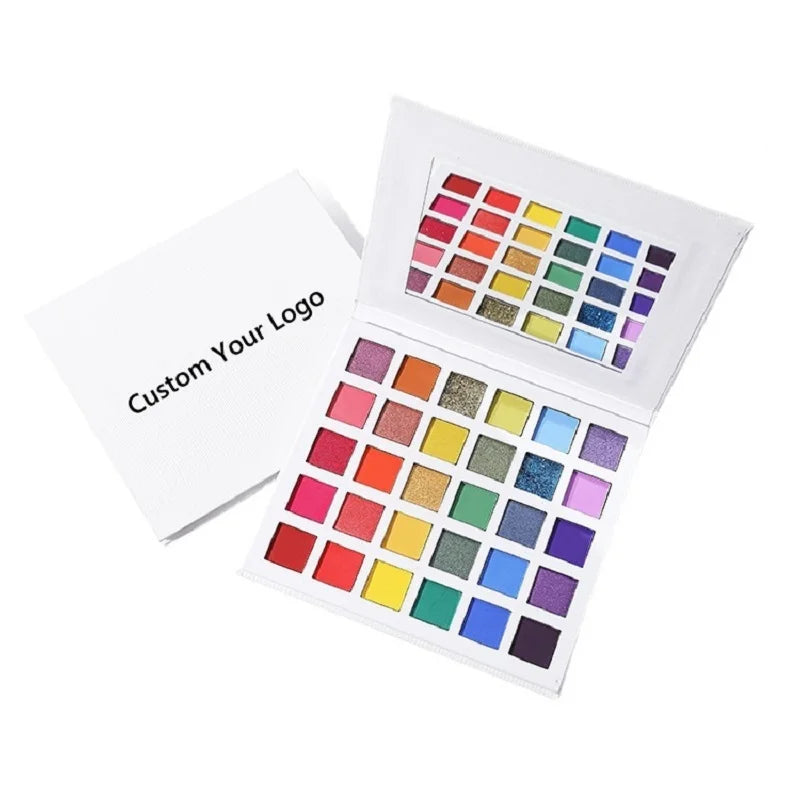 Custom Logo Sombras De Ojos Maquillaje 30 Colors Glitter Makeup Eyeshadow Palette High Pigmented Eye Shadow