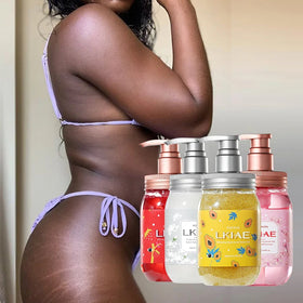 Organic Perfume Strawberry Scent Whitening Moisturizing Cleansing Shower Gel 500ml for All Skin Types