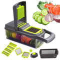 Multifunctional Kitchen Vegetable Cutter Manual 7 in 1 Slicer Online Plastic Fruit Potato Peeler Vegetable Chopper Grater Slicer