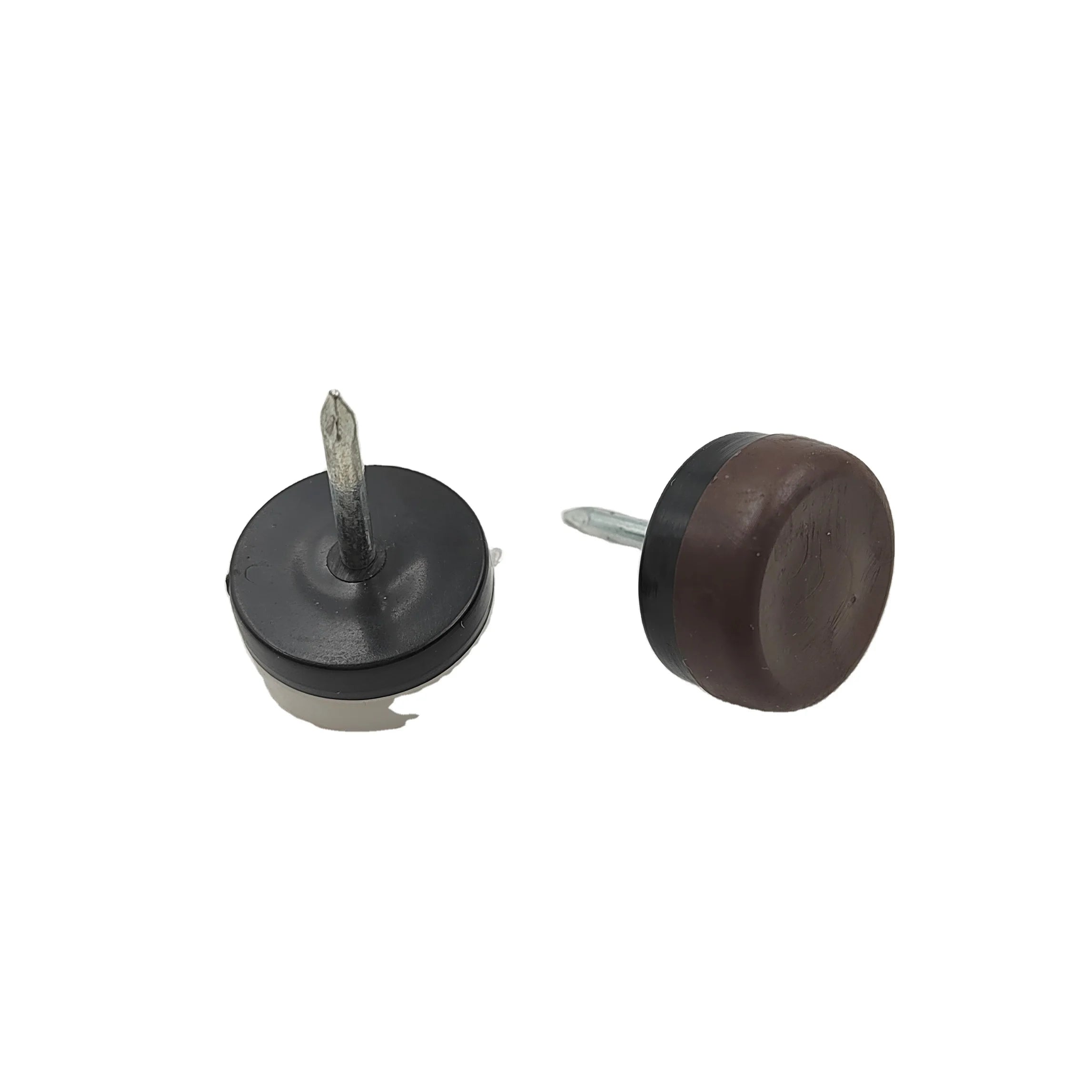 Furniture Chair Leg Glides Plastic Glides Nails 20mm Double Layers Plastic Nail