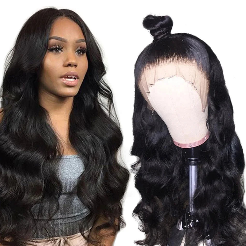 Vietnamese Raw Hair Wigs Lace Closure Wig Loose Deep Wave Full Lace Wig Human Hair for Black Women