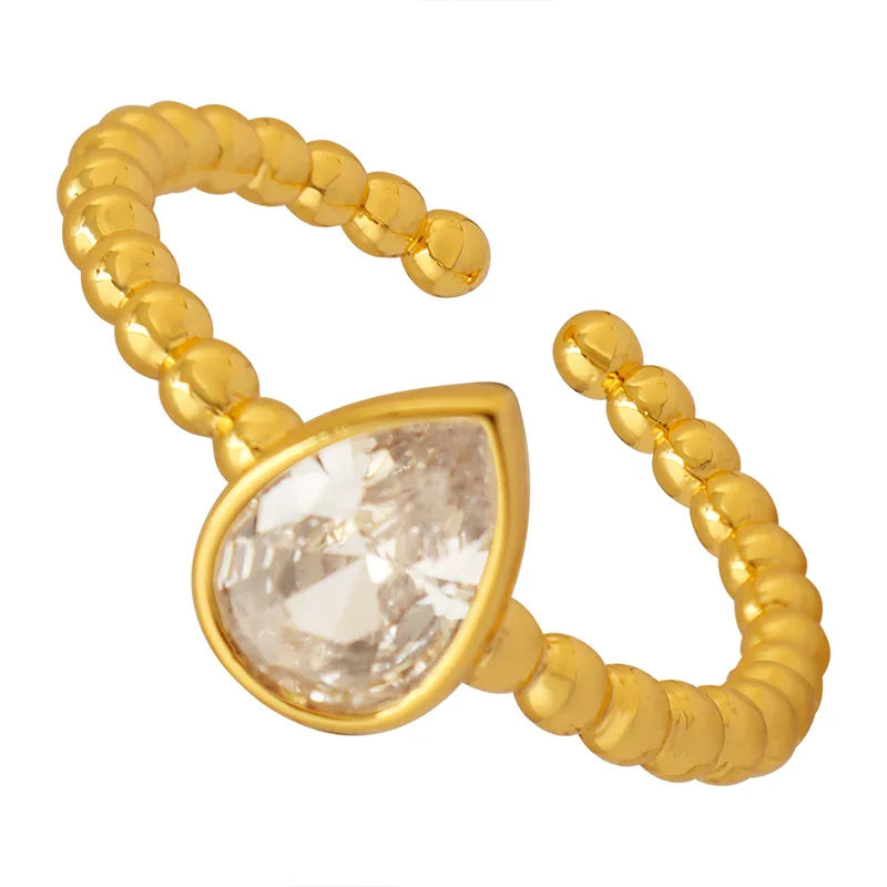 Hot Sell Oxidized Brass Ring at Wyndsor With  Custom Elegant Rhinestones Solid Brass Ring