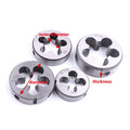 Tap Threads Round BSP 1/8 1/4 3/8 1/2 3/4 Right Hand Die Metric Screw B1.375X24 BSC1.37-24