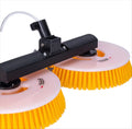 Zhenda Top Brand PV Panel Rotary Brush Cleaning Equipment Double Head Solar Cleaning Machine From 20 Years Factory
