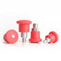Red Plastic Steel Mini Indexing Plunger Pin Retractable Clamping Locking Rest Position Spring Loaded Fasteners ISO9001 Certified