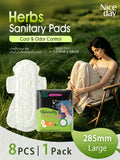 Niceday Customizable Non-Woven Sanitary Pads with Aloe & Mint Cooling - Ready Stock for Middle East Wholesale Distributors