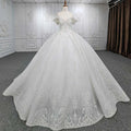 Jancember DY9980 Elegant Embroidery Sweetheart Lace up Wedding Dress 2022