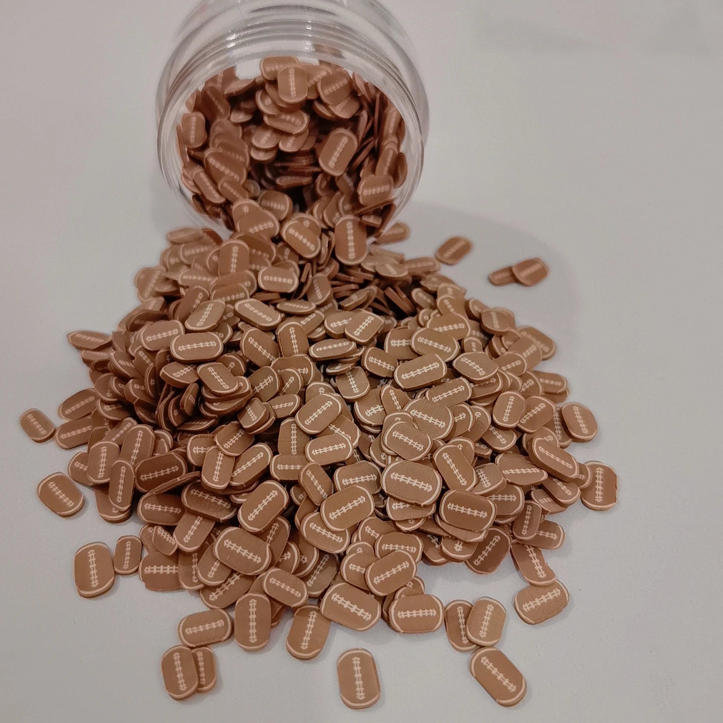 Simulation  Sport Balls Clay Slices Soft Pottery Sprinkles for DIY Crafts Filling Decoration Accessories