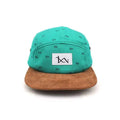 OEM Custom Design Unstructured Five-Panel Sports Camp Cap Logo Embossed Hat for Casual Outdoor Use & Travel