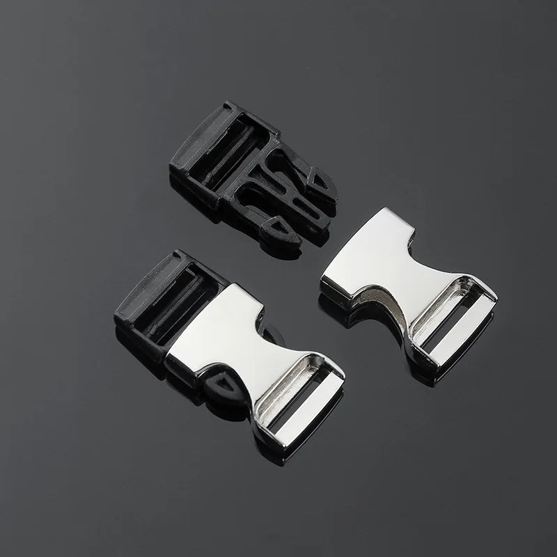 2025 Hot Sale Cowboy Western Leather Steel Snap Belt Buckles Men Custom Logo Blank Slide Quick Release Metal Belt Buckles