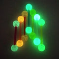 Gaby Custom 14G 16mm Glow in Dark Ball Surgical Stainless Steel Straight Barbell Tongue Piercing Jewelry for Weddings