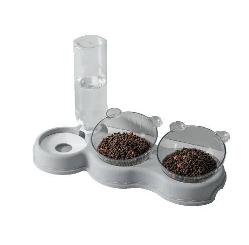 High Capacity Pet Bowls Automatic Multifunctional Pet Feeder and Water Dispenser for and Dog