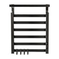 Intelligent Warmer Energy-saving Heated Towel Rack Hotel Bathroom Hardware Wall-mounted Gray Towel Dryer Electric Towel
