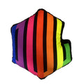 18x18 Inch Farmhouse Plush Throw Pillow Covers Fringe Poly Stripe Design Custom Cushion Cover for Home Hotel Sofa Couch