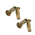 Factory OEM Rivet Nuts - Custom Stainless Steel/Titanium Extra Long Bulb Split Cross Insert