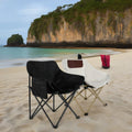 Custom Logo Wholesale Lightweight Ultralight Portable Black Camping Camping Picnic Portable Folding Moon Chairs