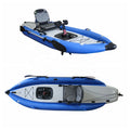 Vicking Hot Sale PVC Material Single Person Inflatable Pedal Fishing Kayak with Stadium Seat Easy to Carry and Transport