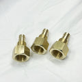 Custom Machining Service Cnc Products Lathe Machining Brass Copper Parts Female Male Screw Nut