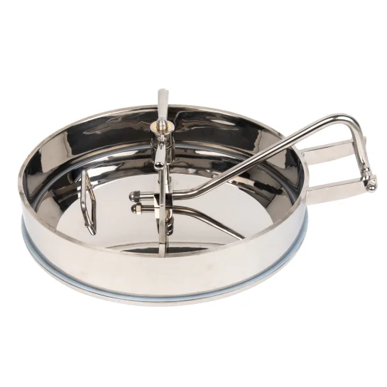 CNJS Stainless Steel Tank Manhole Cover Hygiene Square Manhole for Food Beverage & Chemical Fabrication Services Available