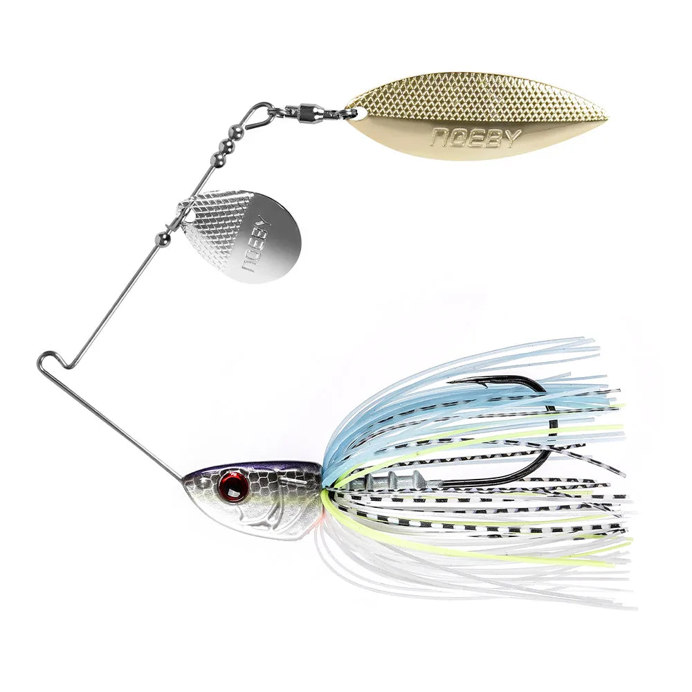 NOEBY Fishing Lure Kit Buzzbait Metal Blade Jigs Lure Bass Pike Fishing Spinnerbait Lures