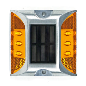 Road Safety Studs Traffic Warning Solar Road Stud Cat Eye Ip68 Led Road Marker Studs Light