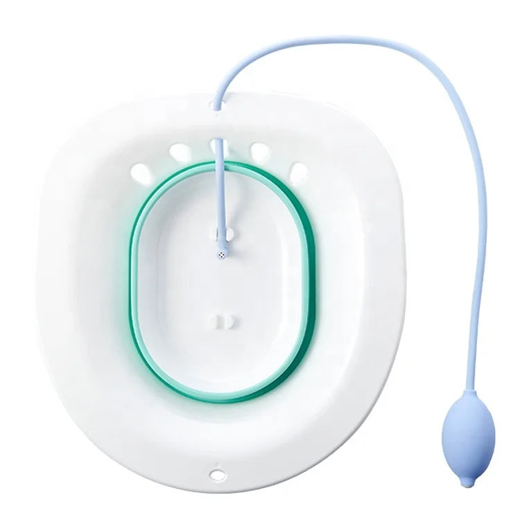 Hemorrhoids Patients Postoperative Care Basin Bathroom OEM ODM Feminine Hygiene Folding Yoni Steam Seat with Flusher Custom Yoni