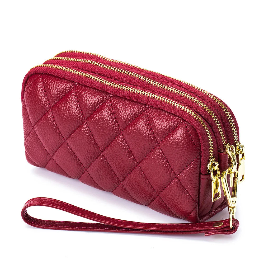 Custom Women Mini Wallet Pu Leather Card Holder Rfid Coin Mini Zipper Purse for Ladies Coin Wallets