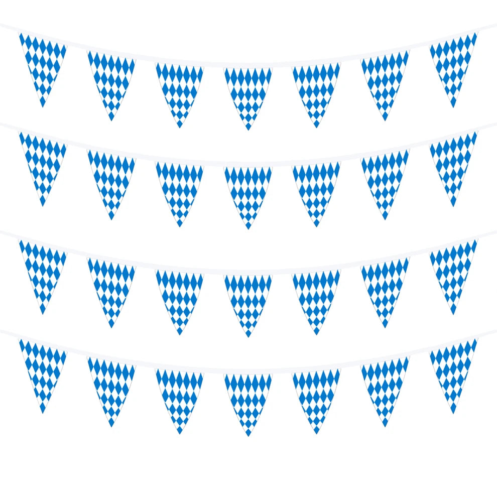 10 Meter the Munich Oktoberfest Flag Buntings Decoration