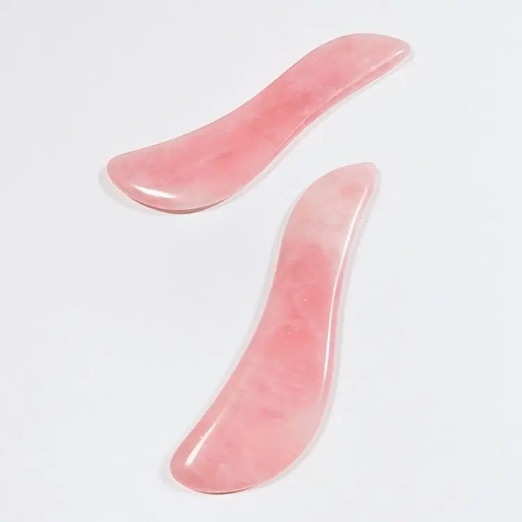 DIY Hot Selling Rose Quartz Gua Sha Roller Set With Low Price