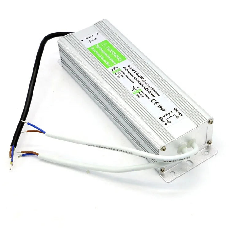 100W 200W 300W Power Supply Transformer Input 110V 220V Output 12V Waterproof LED Driver Connector LED Lights Voltage Converter