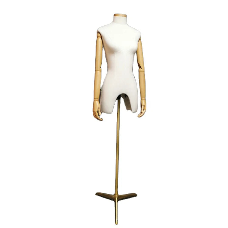 Professional Factory Made Body Mannequin Plastic Half Body Display Hanging Mannequin for Mannequin Shop